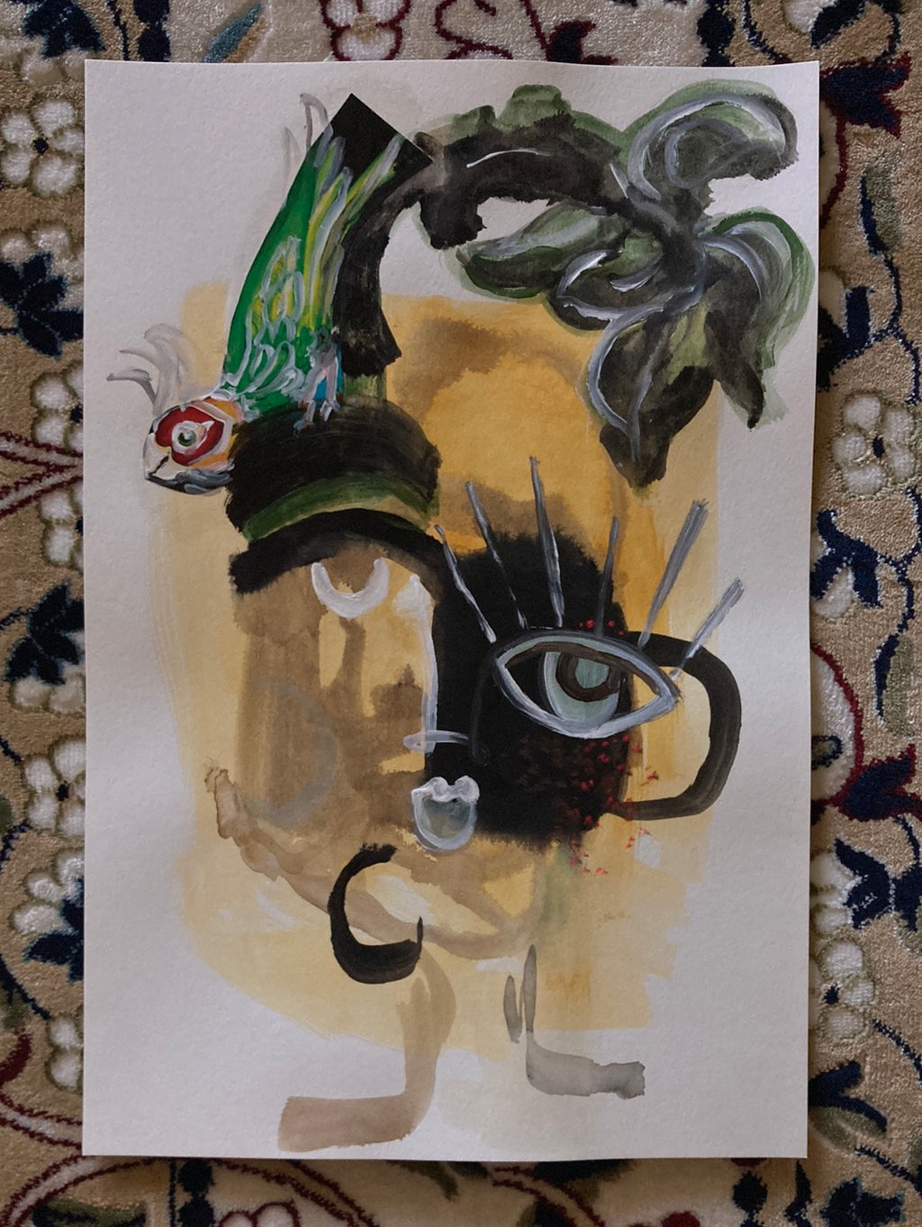 Bird of Paradise Face